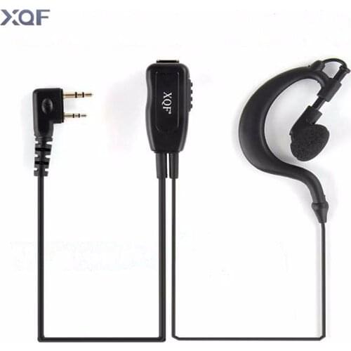 G-type Ear-hook Headset for Baofeng Walkie Talkie for Kenwood Two Way Radio High-power Accessories