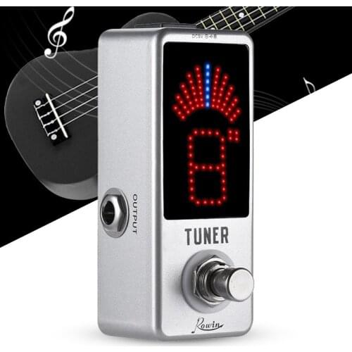 Rowin guitar tuner Guitar Effect Pedal Chromatic High Precision