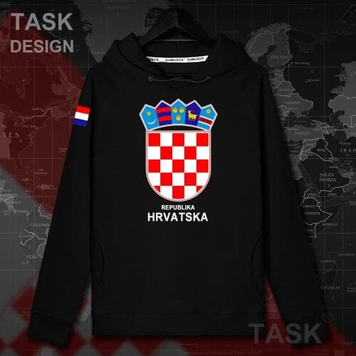 Croatia Hrvatska Croatian HRV Croats mens hoodie pullovers hoodies tops men Autumn streetwear clothing Sportswear tracksuit 20