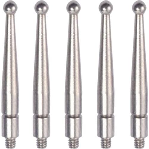 New Tungsten Carbide Indicator Contact Points M1.6xD2.0xL20.9 For Interapid Mitutoyo Thread M1.6 Dial Test Indicator