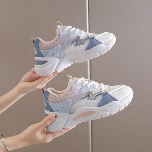 Women Sneakers 2021 Fashion Platform Sport Shoes Women Non Slip Breathable Casual Shoes Women Increase Shoes Zapatos De Mujer