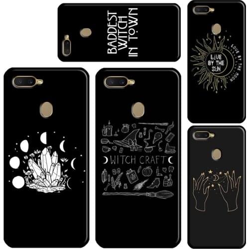 Witchcraft Dark Witch Phone Case For OPPO A15 A91 A3S A5S A1K A52 A72 A5 A9 A31 A53 2020 A83 F5 Reno 4 Pro Z 2Z
