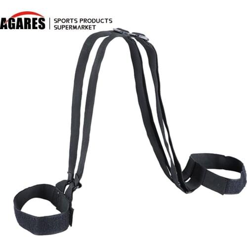 Nylon Skiing Bags Adjustable Skiing Pole Shoulder Hand Carrier Lash Handle Straps Porter Hook Loop Protecting for Ski Snowboard