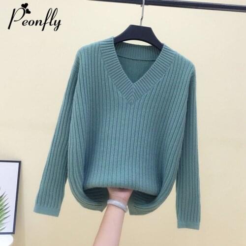 Peonfly Women's V-Neck Pullovers