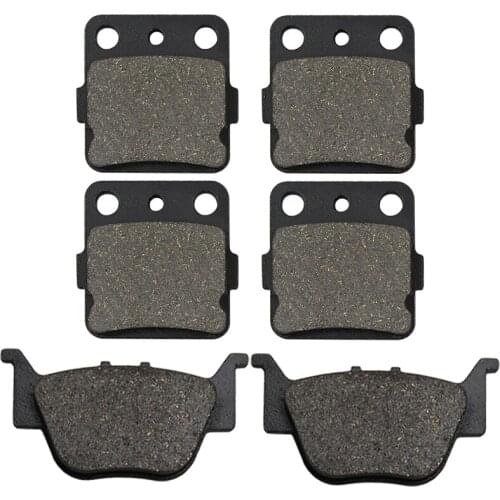 Yerbay Motorcycle Front and Rear Brake Pads For Honda TRX420 EPA FA FA9 FAA Fourtrax Rancher Auto 4WD AT TRX 420 2009-2014