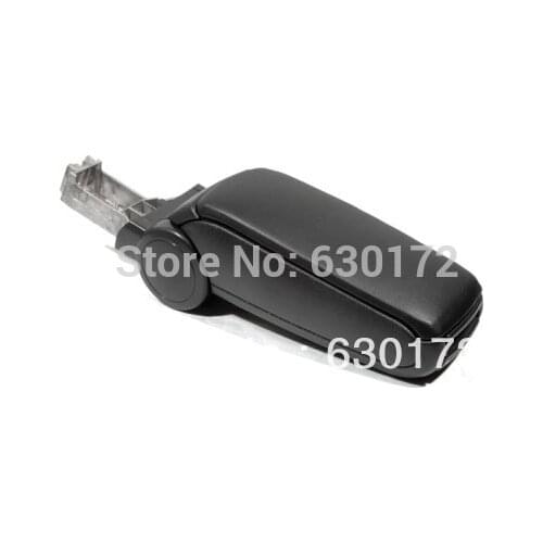 Center Console Armrest (Leatherette Black) For Audi A6 C5