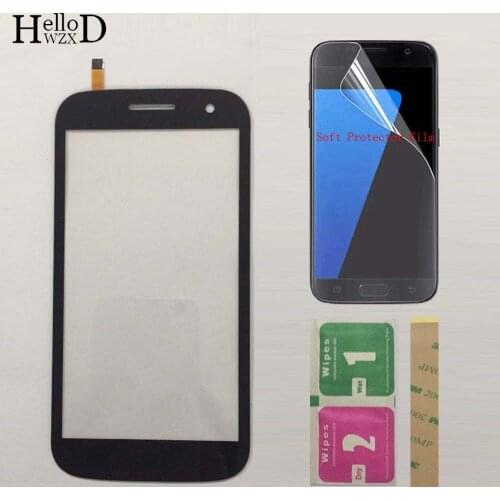 Mobile TouchScreen Touch Screen For Fly Vista IQ 451 IQ451 Touch Screen Digitizer Panel Front Glass Sensor Part Protector Film