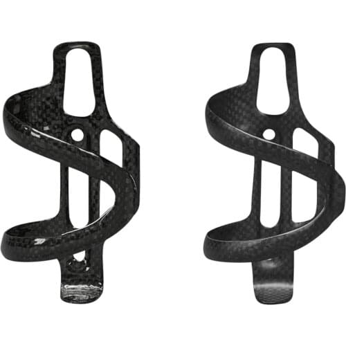 Full 3K Carbon Bicycle Drink Bottle Holder Side Pull Bike Cage MTB Road Cycling Water Bottle Holder Matte/Glossy 20g