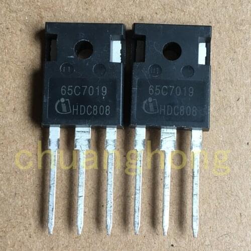 1pcs/lot high-powered triode 65C7019 75A 650V original packing new field effect MOS tube TO-247 IPW65R019C7