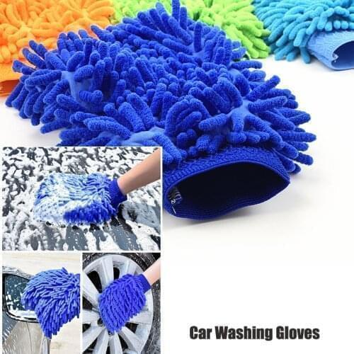 1pc Car Wash Gloves For Suzuki SX4 SWIFT Alto Liane Grand Vitara jimny S-cross Spacia Splash Kizashi Wagon R IGNIS CELERIO MIGHT