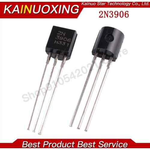 100PCS 2N3906 TO-92 TO92 PNP General Purpose Transistor new and original IC