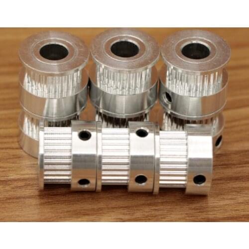 SWMAKER 5pcs*3D printer belt timing pulley 2GT-26 tooth belt pulley 8 mm bore size bandwidth 6 mm 2GT-26T timing pulley