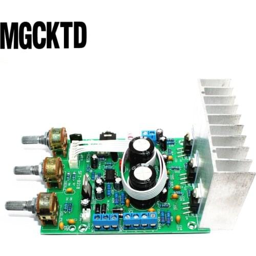 Tda2030a 2.1 3 audio encoding finished products subwoofer amplifier board tda2030 bass knob