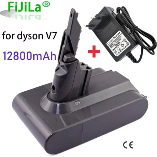 21.6V 12800mAh Li-ion battery for dyson V7 replacement battery for Vacuum Cleaner V7 Animal V7 Fluffy V7 Trigger