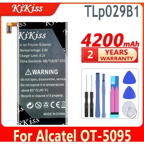 4200mAh TLp029B1 Battery for Alcatel Pop 4S OT-5095 OT-5095B OT-5095I OT-5095K OT-5095L OT-5095Y Touch Pop4S For TCL 550