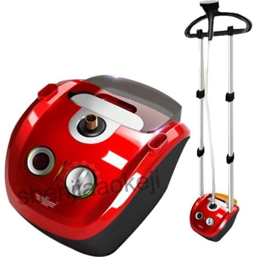 Household steam hanging ironing machine Double Rod Garment Steamer 2.3L mini handheld vertical clothes iron 12 gears 220v1500w