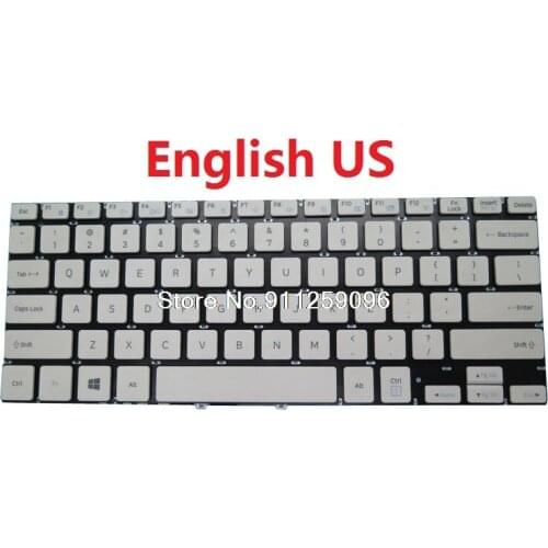 Laptop Keyboard For Samsung NP910S3J 910S3J English US Korea KR Without Frame New