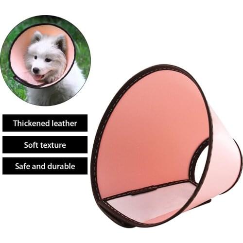 Circle Pet Protective Soft Protection Cone Cover Pet Adjustable Lightweight Pet Neck Collar For Cats Small Dogs Dog Accessories