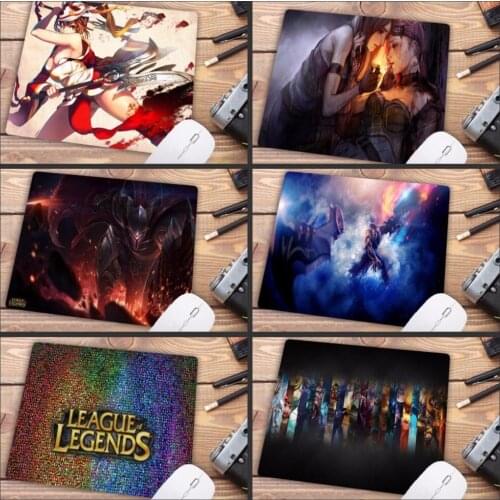 Mairuige 18X22CM LOL Big Promotions For Russia Country Mouse pad Gamer gaming Speed Mousepad keyboard mat for League of legends