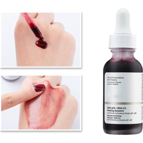 Peeling Solution Primer Makeup 10-Minute Exfoliating Face Brighten Anti Aging Serum Face Skin Care