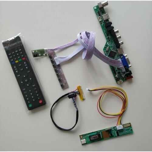 LCD LED AV TV USB VGA 1 CCFL lamps driver board Controller Board For LTN154X1-L02/LTN154AT01 1280X800 monitor