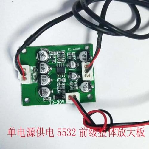 NE5532 Audio Preamplifier Board Stereo Audio Preamplifier Preamp Board Audio Amplifier Circuit Board
