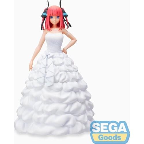 Pre-Sale Nakano Nino Wedding Dress The Quintessential Quintuplets Anime Figures Model Hand-Made 22 Cm PVC Ornaments Toy Gift