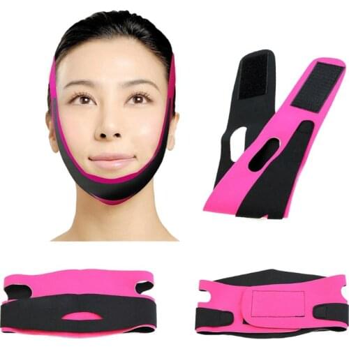 Face V-Line Lift Up Belt Massage Relaxtion Facial Slim Up Belt Lifting Chin Thin Cheek Sauna Bandage Beauty Face Lift Tool