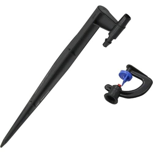 10 Sets 19cm Bracket Holder 180 Degree G Type Refraction Nozzles Garden Agriculture Yard Lawn Greenhouse Watering Sprinklers