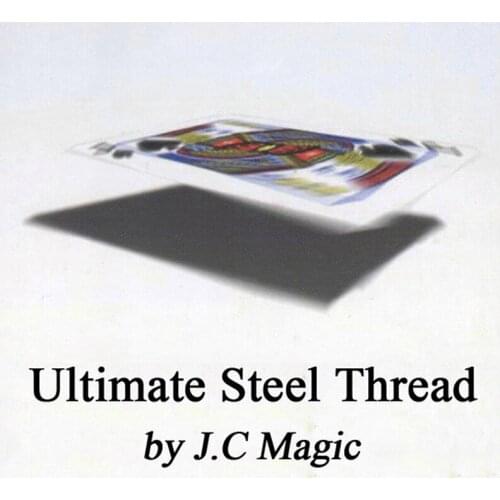 Ultimate Steel Thread by JC Magic Accessories Close up Magic Tricks Card Magic Props Magician Necessities Gimmick Illusions DIY
