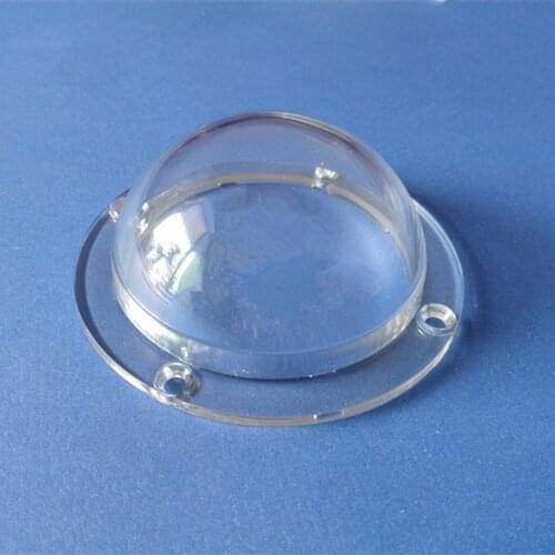 2 pcs round shape 90mm diameter LED light cover Anti-glare Milk white surface or clear surface concave convex cover