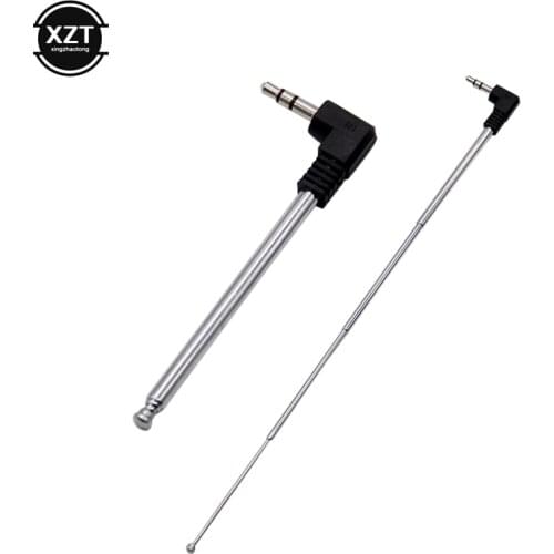 3.5mm Fm Radio Antenna Retractable Aerial For Auto Car Mobile Cell Phone Remote Control