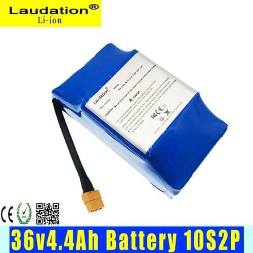 36 V 4.4 Ah Li-ion Battery Balance Scooter High Drain 2 Wheel Electric Scooter Balancing Battery For Self-Balancing Fit 6.5 "7"