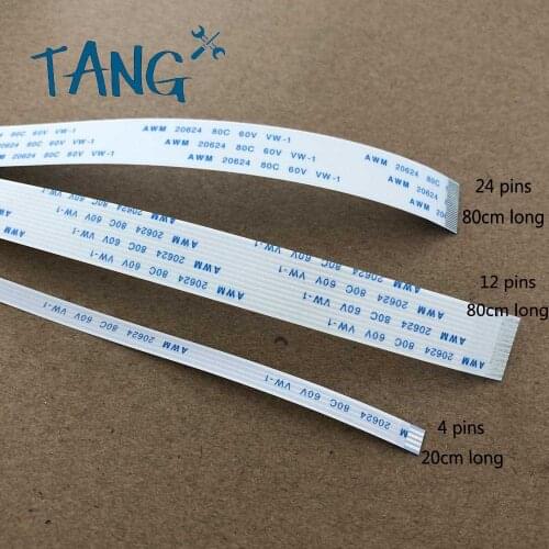 80cm) 3pcs 932 933 932XL 933XL Print head Printhead Cable for HP 6060 6060e 6100 6100e 6600 6700 7110 7600 7610 7612