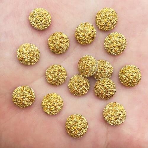 500pcs Resin Bling Convex Mineral Surface 10mm Round Flatback Rhinestone Ornaments DIY Wedding Appliques Craft SW6410
