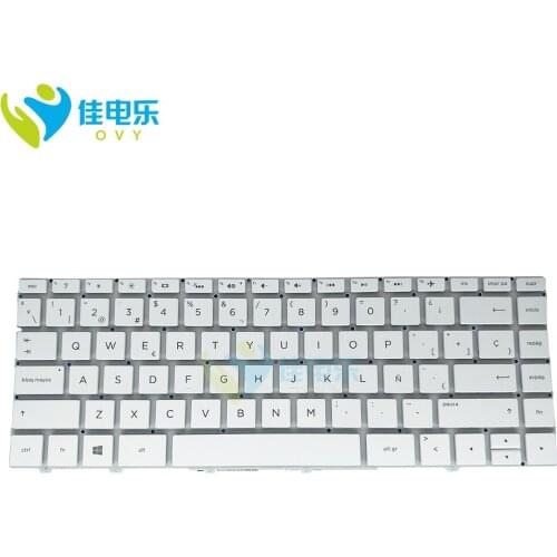 Fast Ship OVY Spanish SP SW TI laptop keyboard sg-88710-xxa pk1321w1a06 sg-88700-33a KB