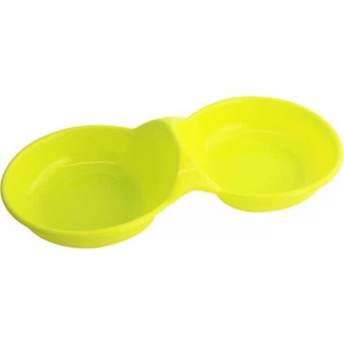 Dual Pet Bowl Creative Anti-Slip Resin Portable Dog Bowl Cat Water Feederмиски для кошекPuppy Drinking Supplies Water Dispenser