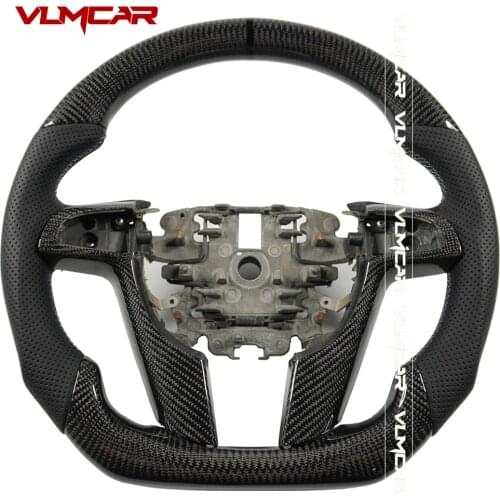 Private Custom Gloss Carbon Fiber Steering Wheel For PONTIAC G8