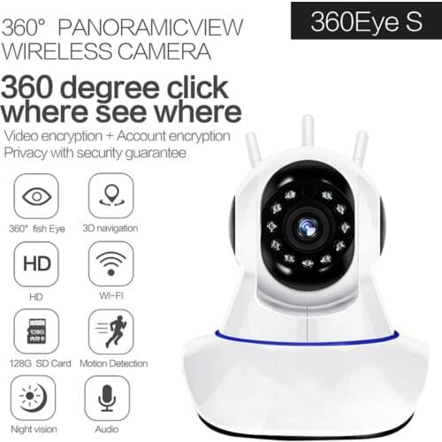 New Model EC73 360 degree Rotation PTZ Wifi IP Camera 1080P Wireless Network Home Security CCTV Camera 360eye video baby monitor