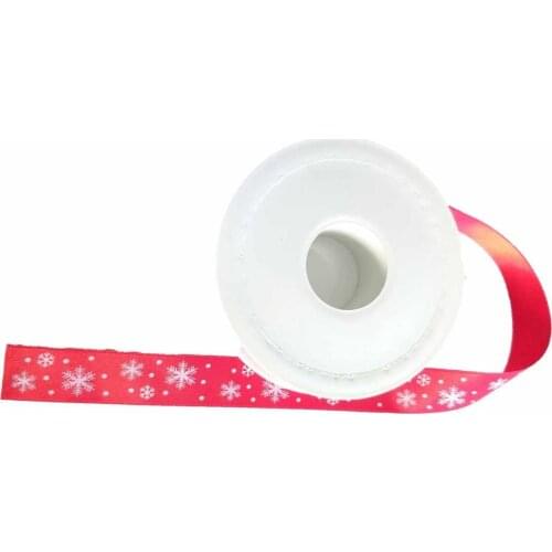 Christmas Themed Ribbon Ribbon Red