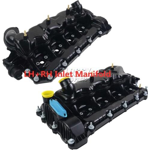 AP03 2pcs Inlet Manifold Rocker Cover Left +Right for Land Rover Range Rover MK3 L322 3.6 TDV8 2002-2012 LR005659 LR005274