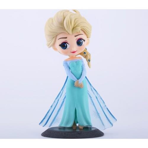 15cm Disney Frozen Anna Elsa Princess Doll Action Figure Anime Mini Collection Figurine Toy Model For Children Gift