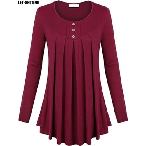 Let－Setting Women's Knitted T-shirts