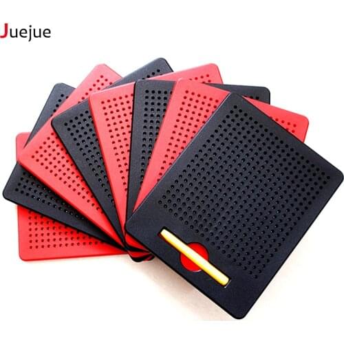 Magnetic Tablet Magnet Pad Drawing Board Bead Magnet Stylus Pen to 380 Pop Bead Learning Educational Writing Memo Board Kid Toy