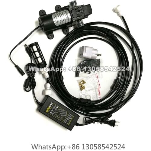 15m High quality Low Pressure Mini Misting pump, Water Pump Sprayer for Misting System, Fogging Sprayer, Garden Sprinkler