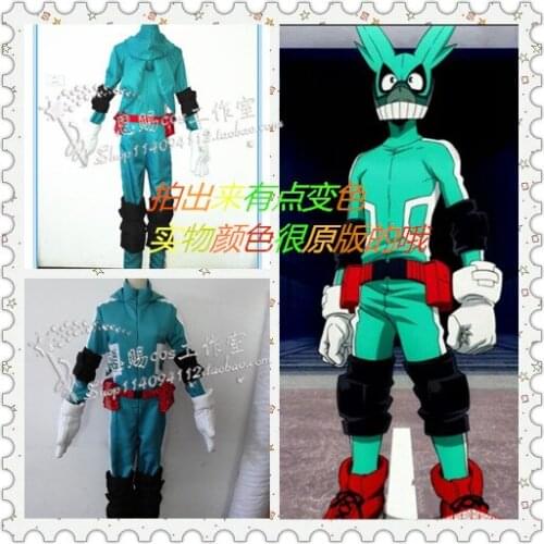 My Hero Academia Cosplay Uniforms Boku no Hero Academia Izuku Midoriya Katsuki Bakugou Battle Cosplay Costume 11