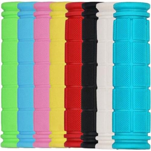 Bicycle Handlebar Grips Fixie Fixed Gear Bike Rubber 8 Colors Cycling Mountain Bike Handlebar Accessories Bicicleta