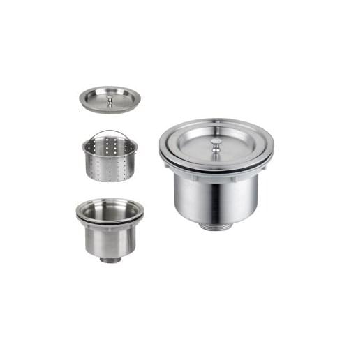 304 stainless steel water sink head basket drain Filter Sewer Strainer
