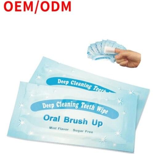 Deep Cleanning Teeth Clean Wipe Whiter Teeth Whitening Remove Residue Stains Dental Care Brush Up for Oral Deep Cleaning YH1817