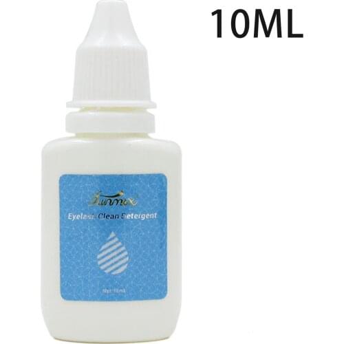 10ml Liquid Eyelash Cleaner Primer False Eyelash Extension Clean Eye Lashes Before Planting Eyelash Grafting Cleanser